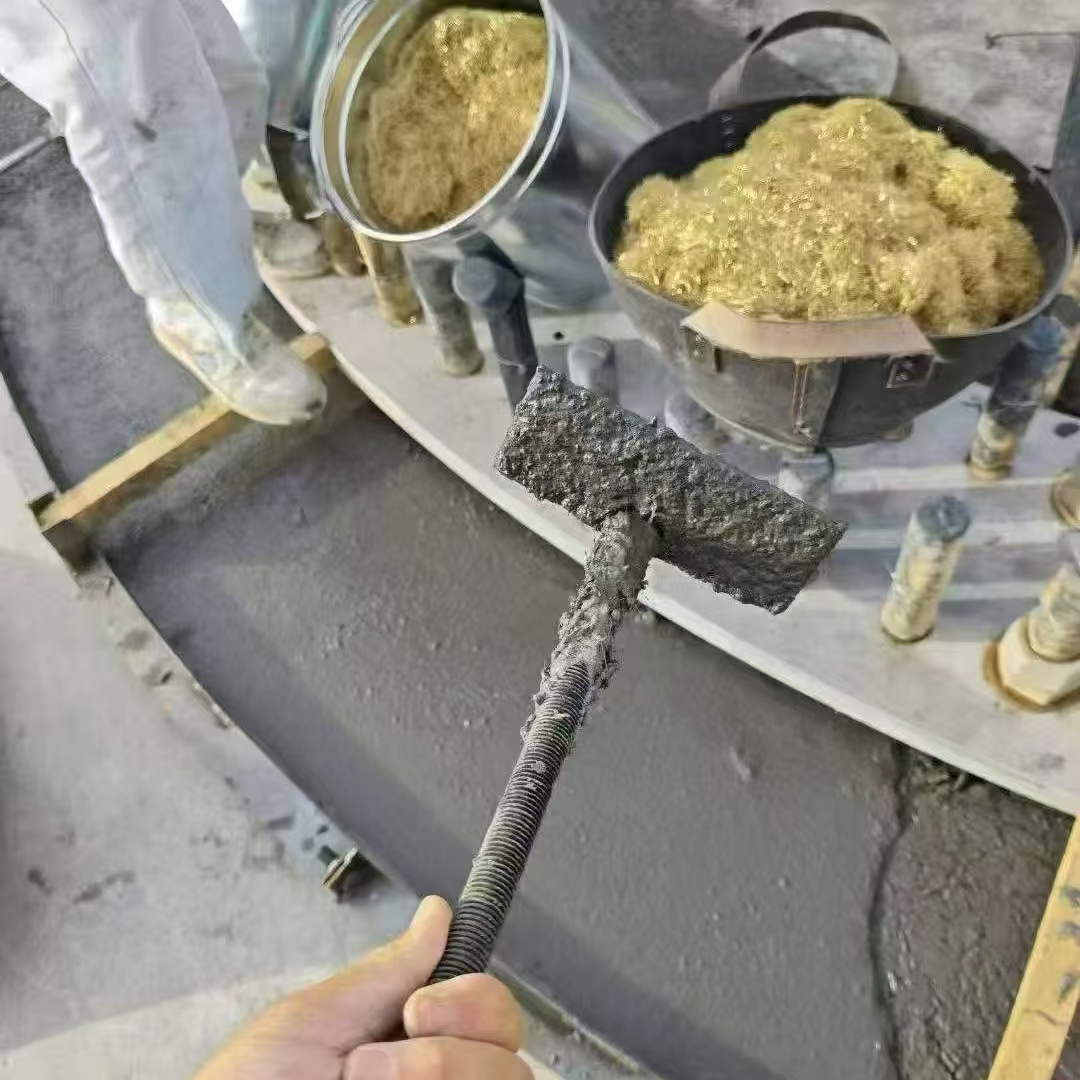 克山C120钢纤维高强无收灌浆料 轧机压缩机汽轮机发电机锻压设备底座灌浆材料